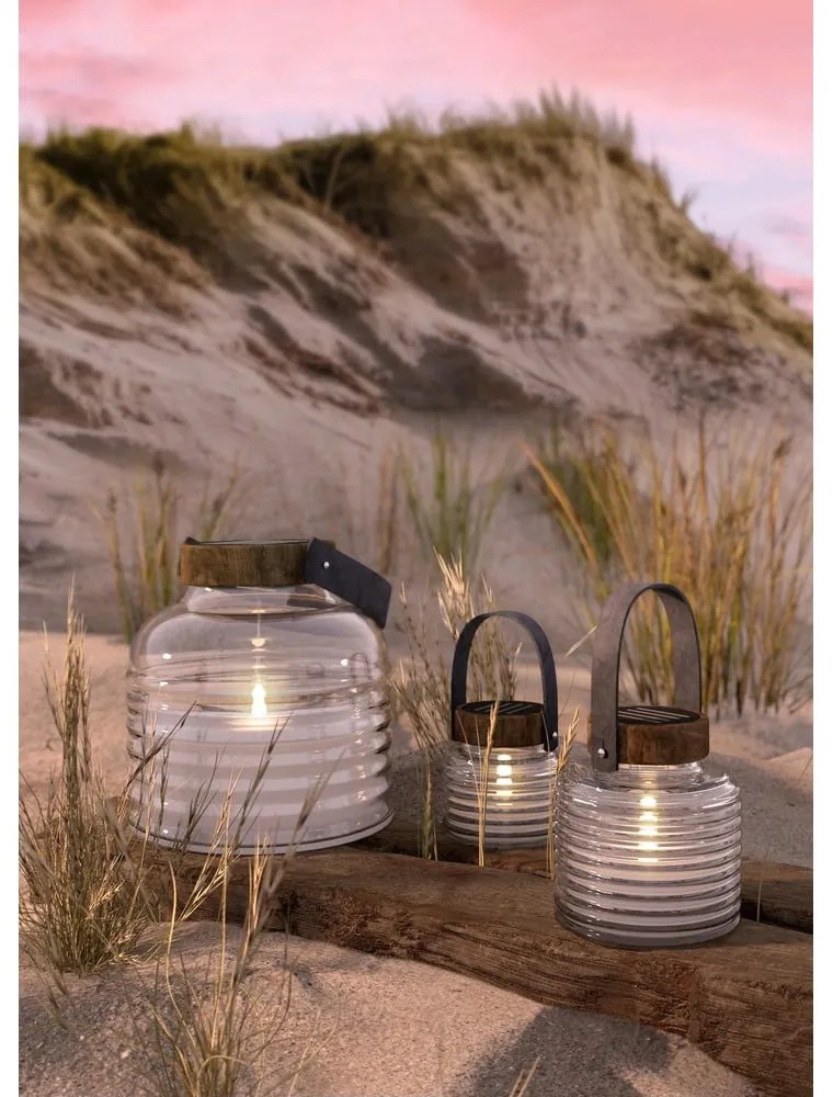 Napelemes kültéri lámpa Aston – Sirius