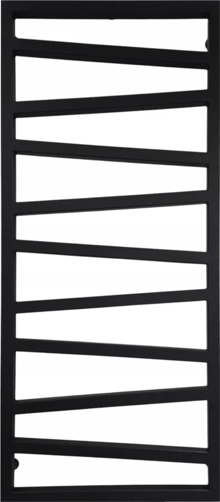 Fürdőszobai dekoratív radiátor Onix 119x54 fekete 50 cm