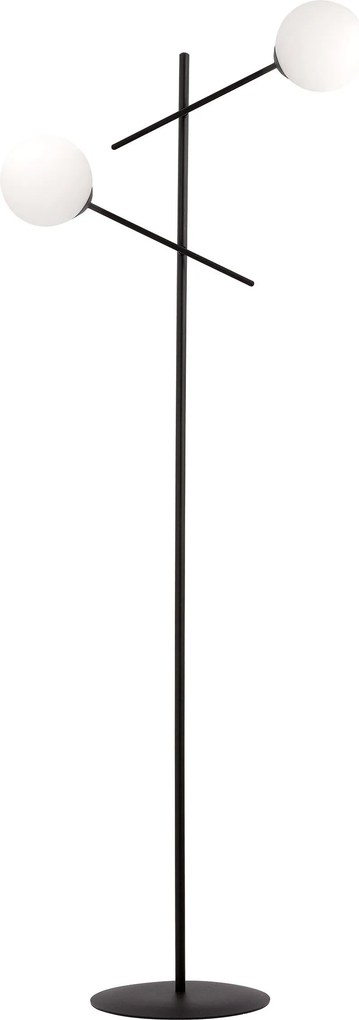 Emibig modern állólámpa linear fehér fekete emi1169/lp2