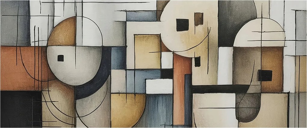 Dekoratív fotótapéta Furnér Flizelin Geometrikus harmónia 250x104