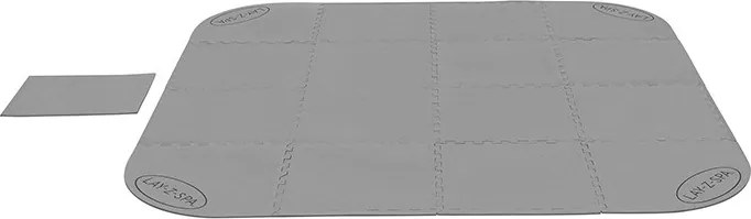 Lay-Z-Spa padlóvédő 196 x 196 cm