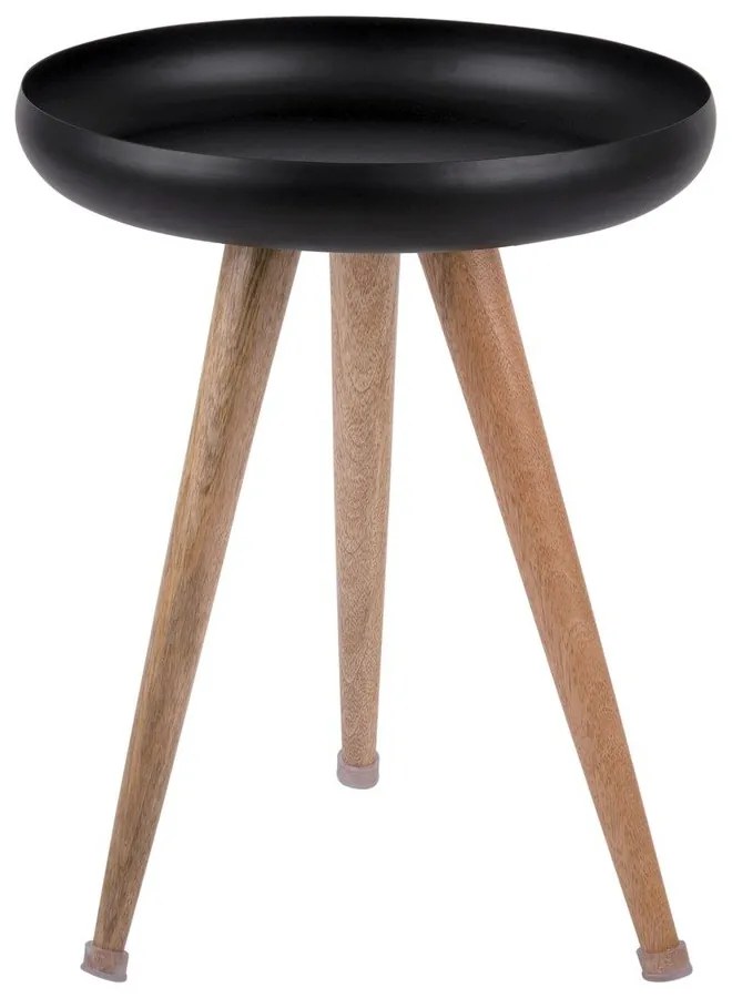 Fém kerek tárolóasztal szett 3 db-os Tripod – Leitmotiv