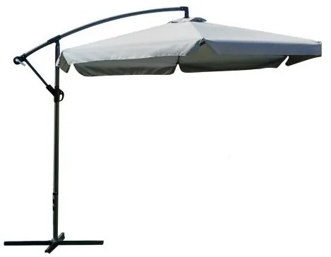 KERTI NAPERNYŐ 350cm VILÁGOS SZÜRKE