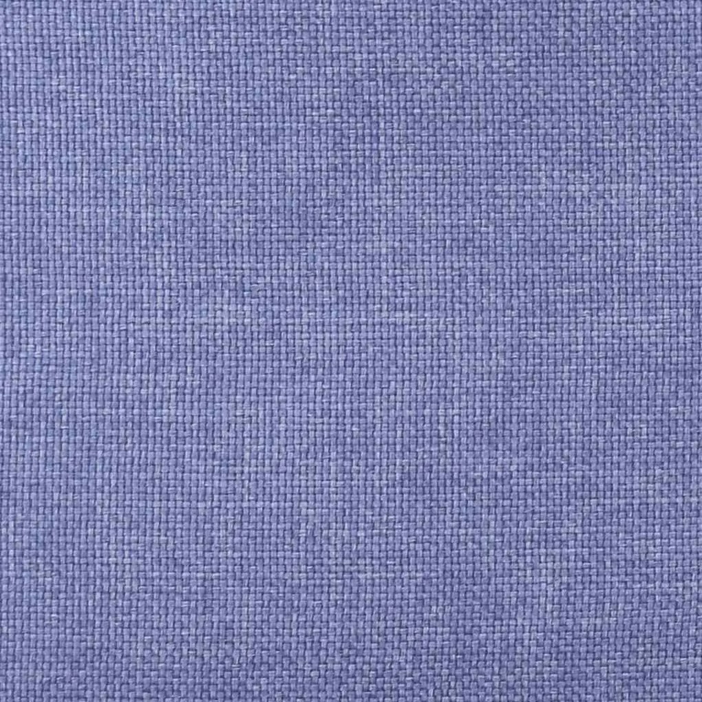 vidaXL étkezőszékek 6 db Jeans kék szövet