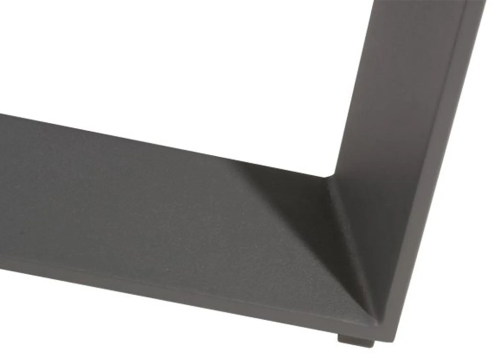 Heritage teak Torino étkezőgarnitúra antracit 1+6