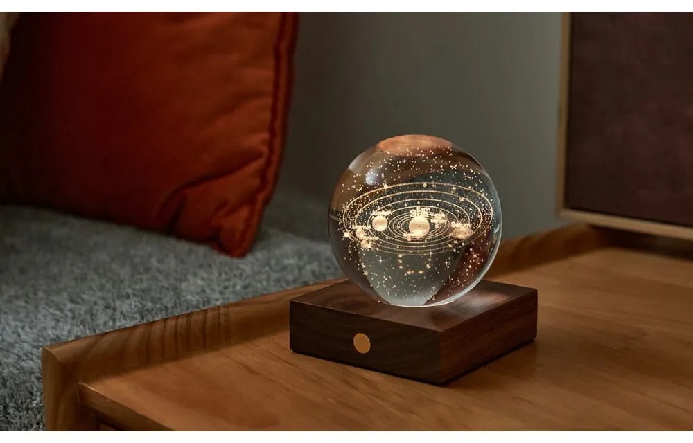 Sötétbarna USB fénydekoráció Amber – Gingko