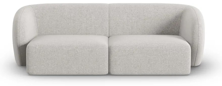 Világosszürke zsenília kanapé 188 cm Paolo – Milo Casa