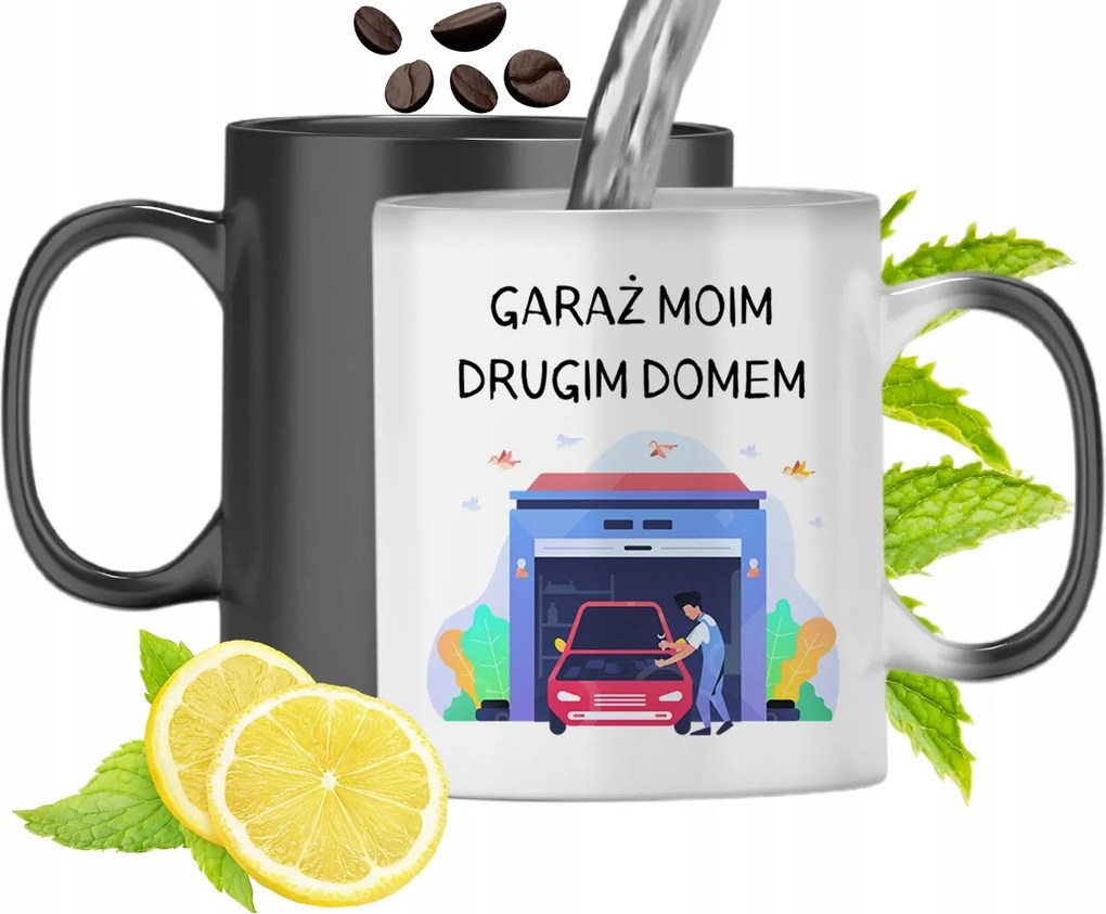 Mágikus Bögre Színváltó Mechanikusoknak, fényképes nyomtatással