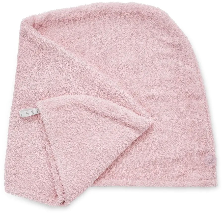 Rózsaszín gyorsan száradó pamut hajszárító törölköző szett 2 db-os 20x13 cm Quick Dry – Catherine Lansfield