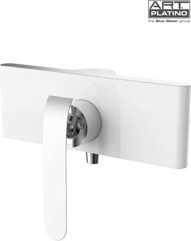 Falra Szerelhető Zuhany Csaptelep Króm/fehér