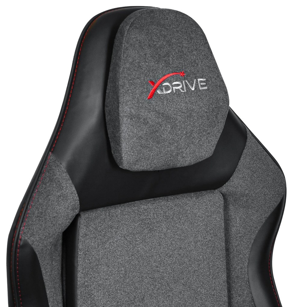 ATAK Innovation gamer szék, mágnesesen állítható nyakpárna, ergonomikus deréktámasz, puha ülés, 3D kartámasz