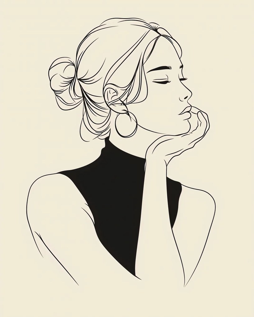 Poszter 40x50cm Elmélkedés