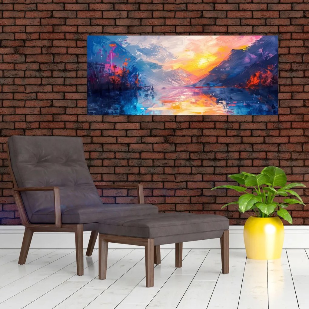 Kép - Tájképfestészet (120x50 cm)