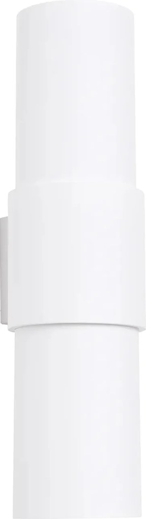 Fali lámpa modern fehér forgatható lámpabúra Sollux nappali cső