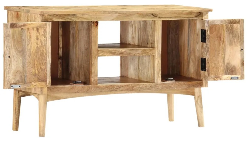 tömör mangófa tálalószekrény 100 x 35 x 60 cm