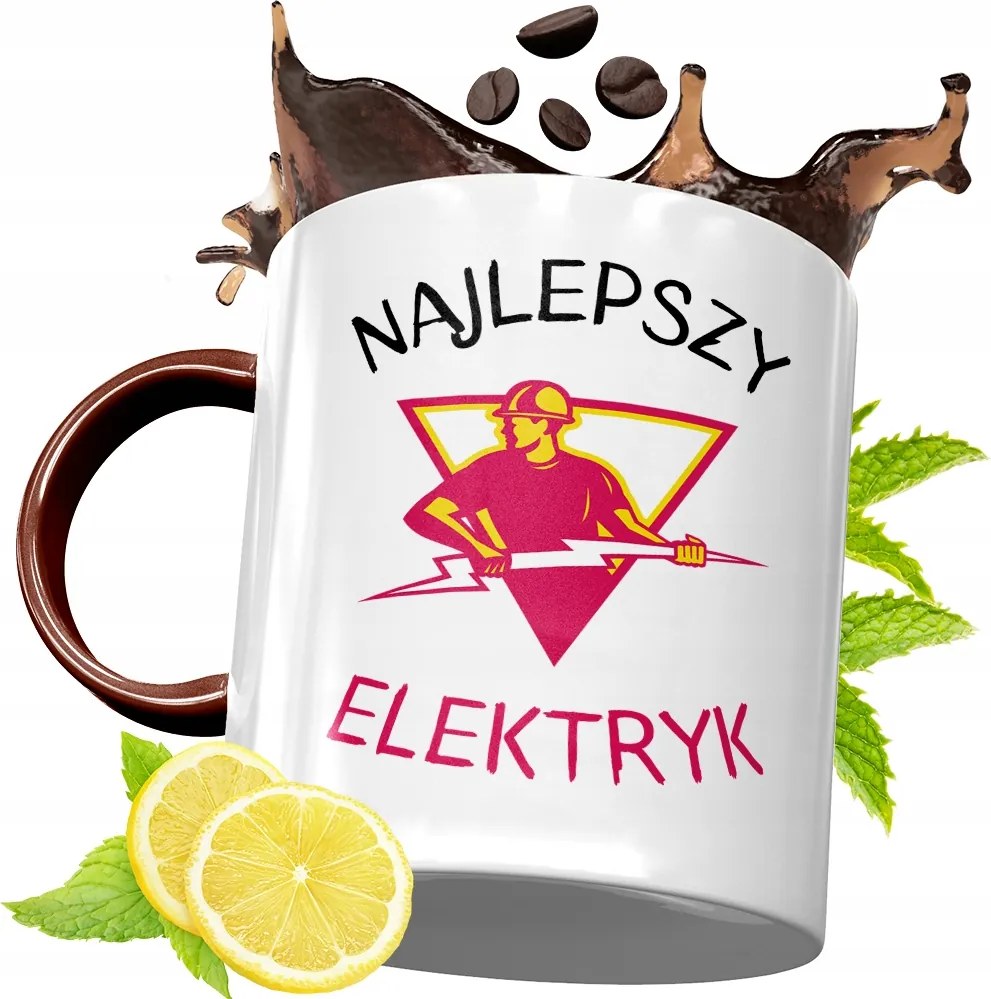 Bordó Bögre Villanyszerelőnek Születésnapra Ajándék