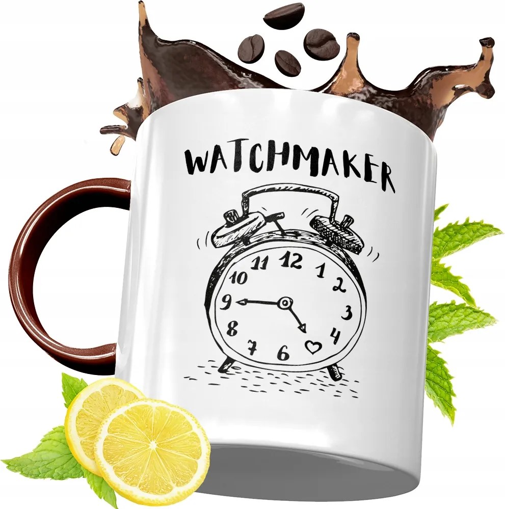 Bordó Bögre Óramesternek Születésnapra Ajándék fényképes nyomtatással