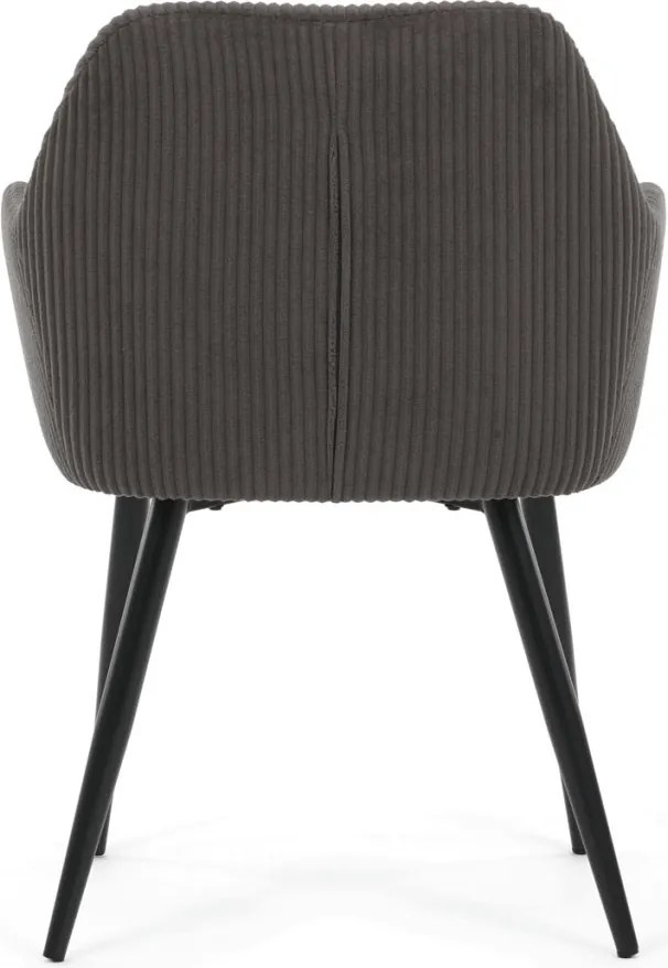 Étkezőszék szürke kordbársony kárpittal – DCH-V4009 GREY6