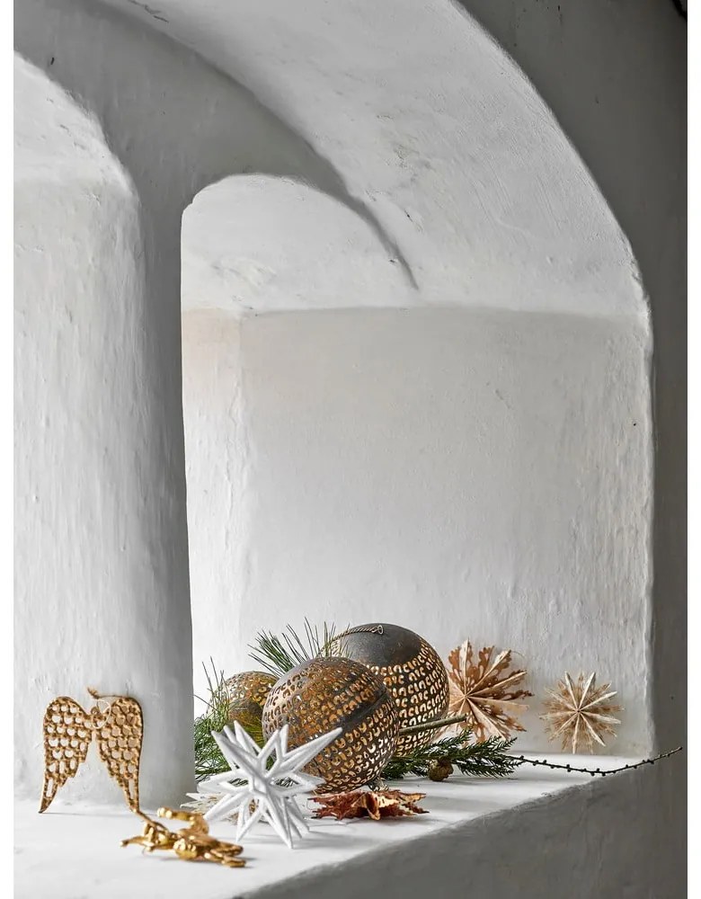 Karácsonyfadísz készlet 3 db-os 10 cm Anisa – Bloomingville