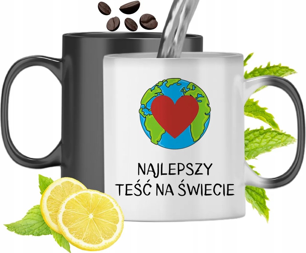 Mágikus Bögre Apósnak Színváltós, fényképes nyomattal