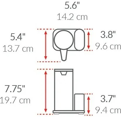 Simplehuman Érintésmentes adagoló szivaccstartóval414 ml, rozsdamentes acél, fényes