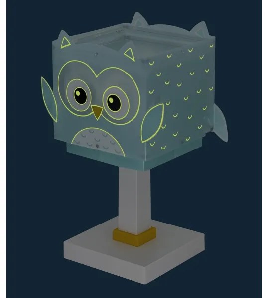 Dalber 64391 - Gyereklámpa LITTLE OWL 1xE14/8W/230V