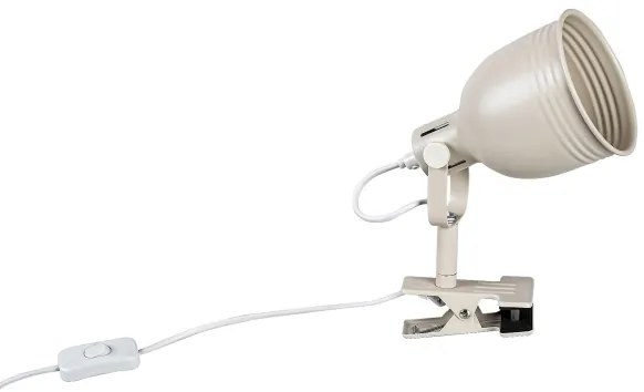 Rabalux 3093 - Lámpa klipsszel 1xE14/25W/230V bézs