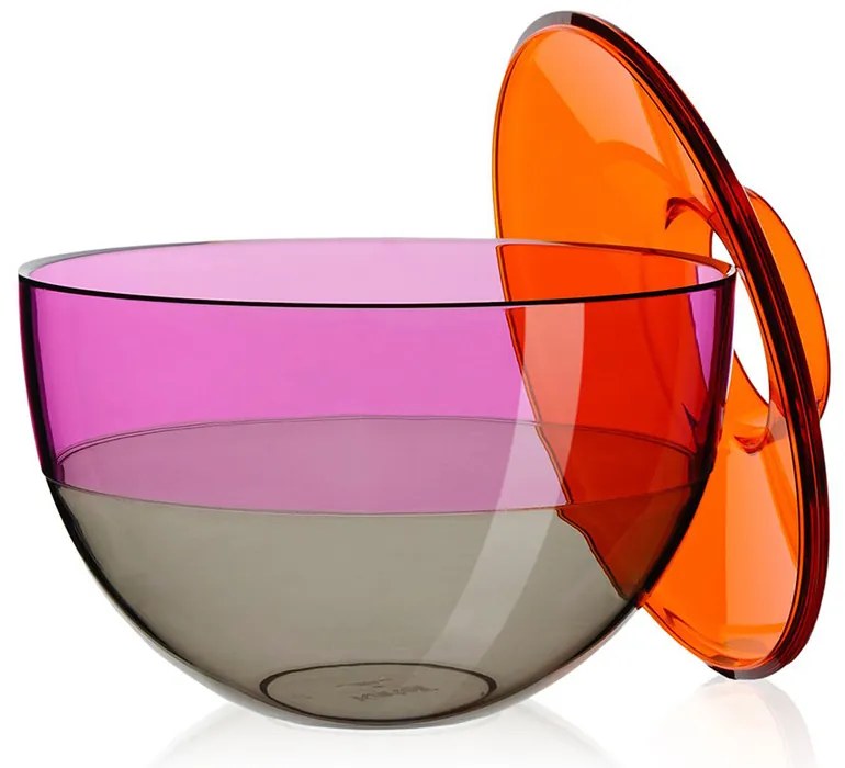 Kartell Shibuya váza, többszínű szín: Füstös, sárga, kék