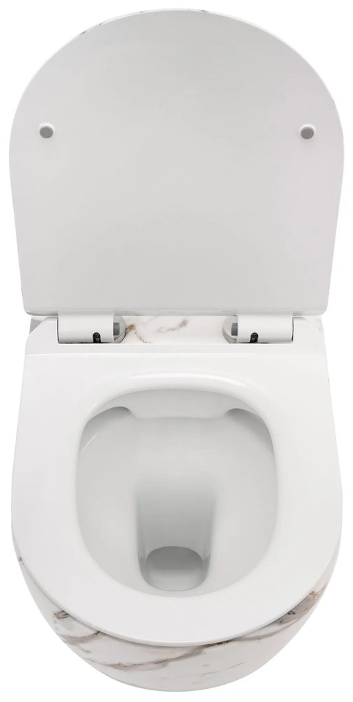 Függesztett wc Rea Carlos Slim Lava Mat Mini