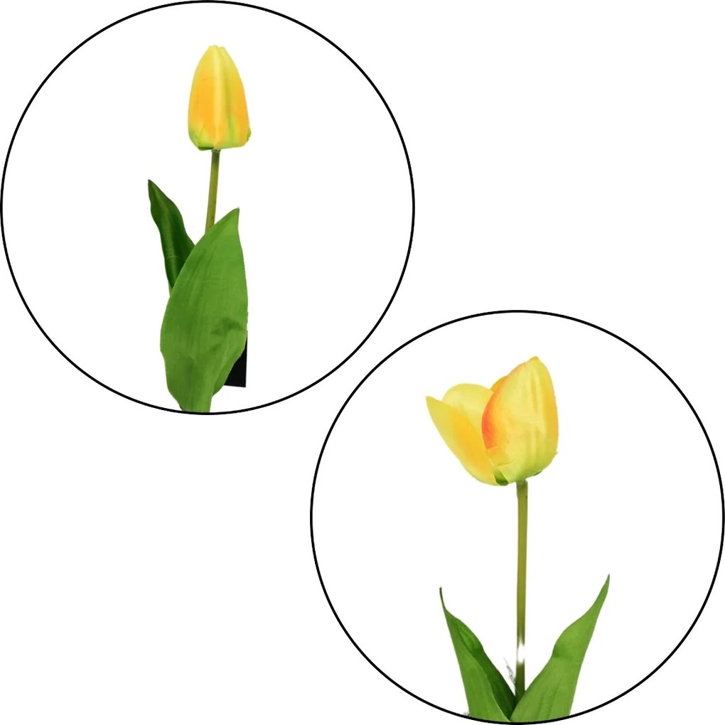 Művirág TULIP 54 cm - több színben Termék színe: Rózsaszín