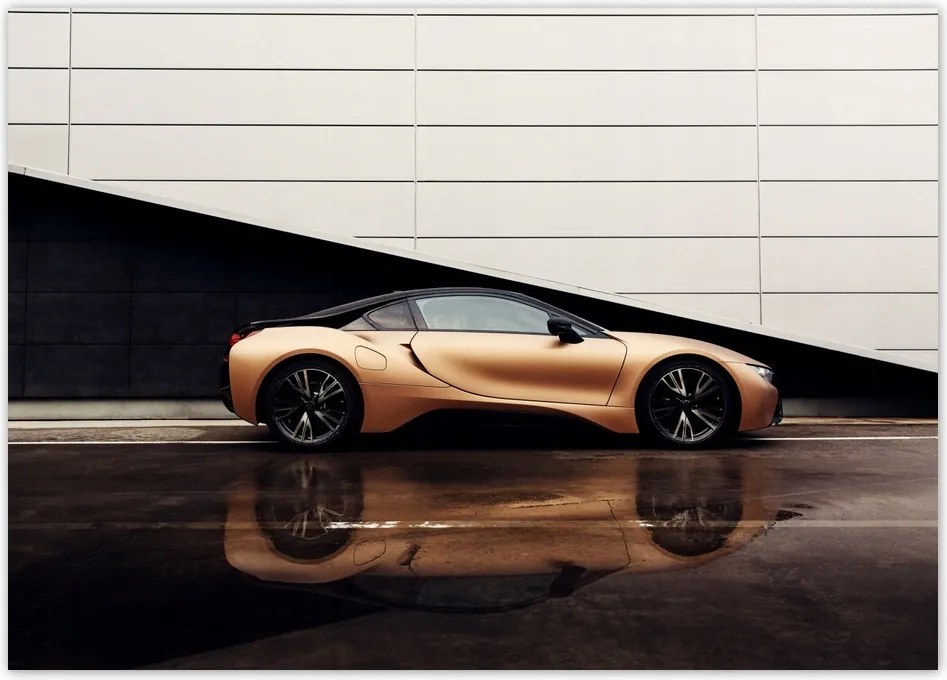 Poszterek 70x50 Arany Bmw Autó