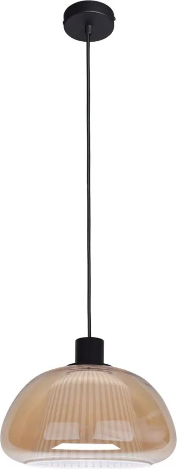 ITALUX PND-84638-BK-AMB APIRO Egyágú Függesztett Lámpa Fém E27 IP20
