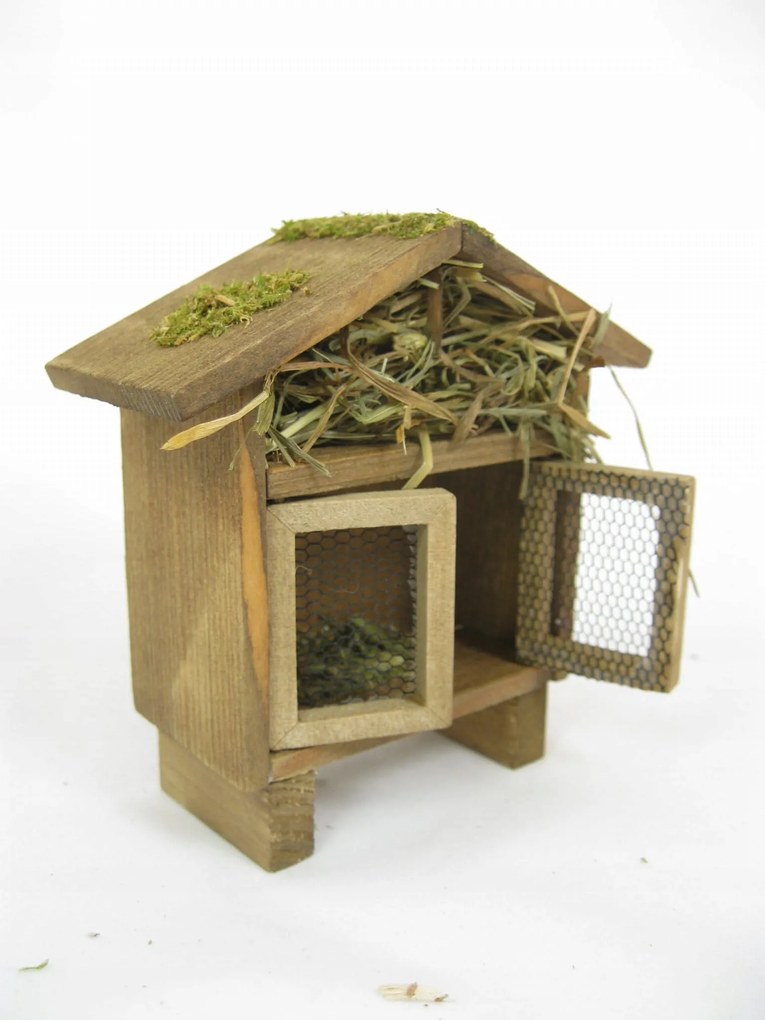 Kétajtós ketrec kisállatoknak- 10cm magas