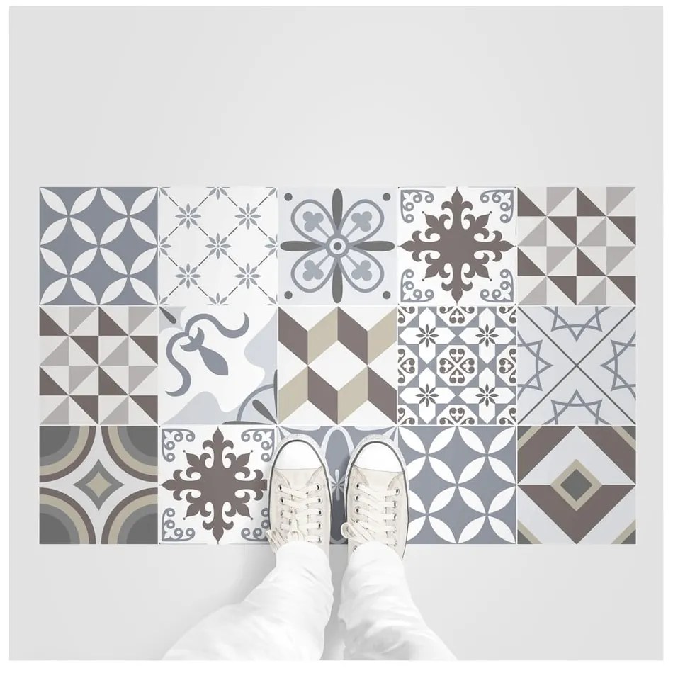 Brown Style vízálló padlómatrica, 100 x 60 cm - Ambiance