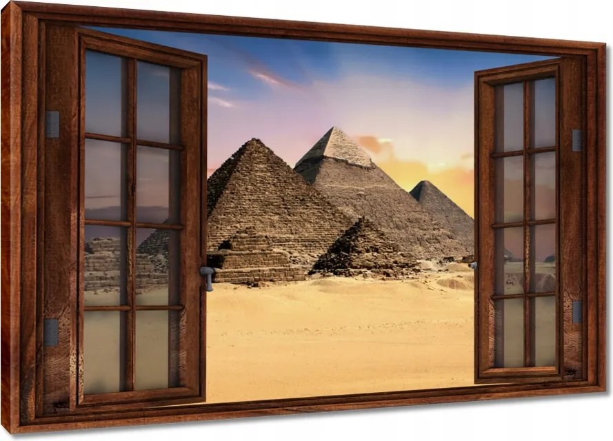 Vászonkép 60x40 Egyiptomi piramisok