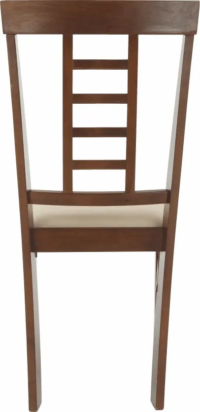 Étkezőszék, dió/bézs, OLEG NEW