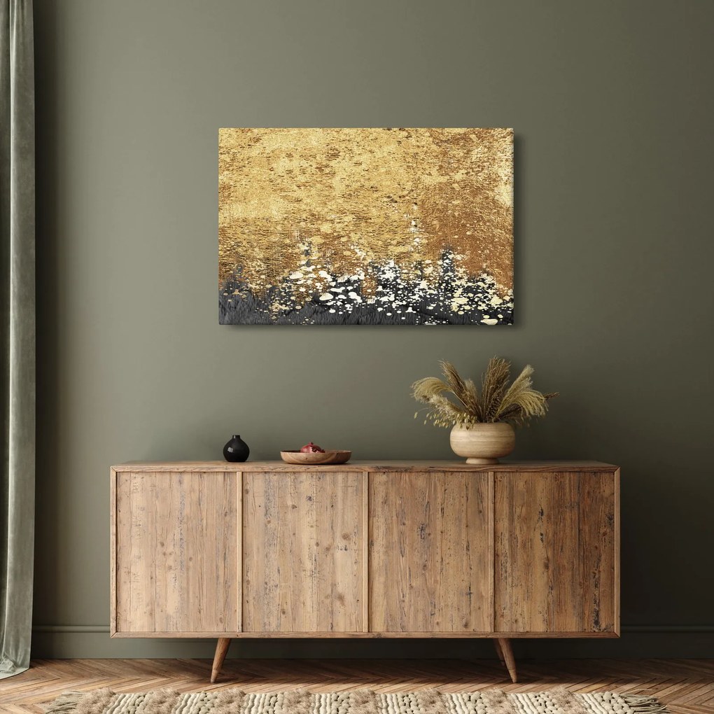 Kép - Arany szerkezet N⁰3 (90x60 cm)