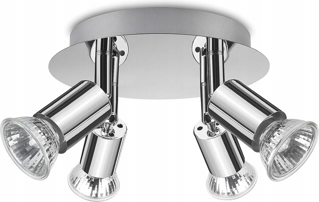 Kerek állítható mennyezeti spotlámpa, forgatható GU10 Led spotlámpa