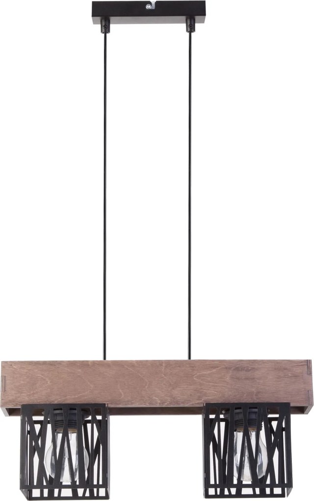 Sigma lighting loft függeszték dali barna fekete sig31480