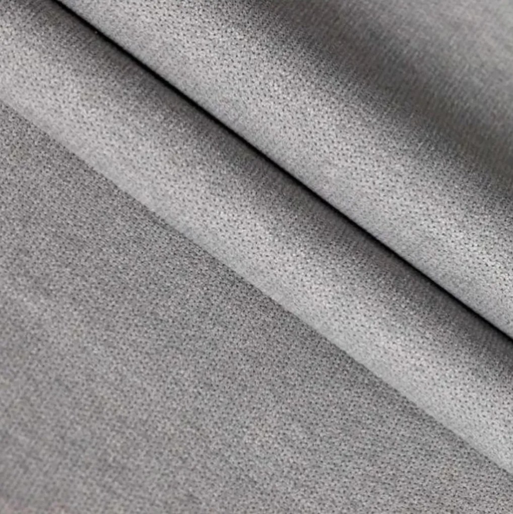 Kárpitozott boxspring ágy MERALIS 100x200 cm szürke Matrac: Bonell rugós matrac
