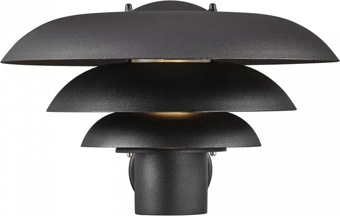 NORDLUX 2118071003 KRUNOS Modern Kültéri Fali Lámpa Fekete E27 IP54