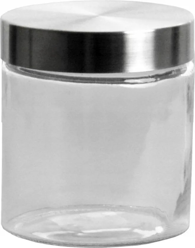 0,9 literes kerek üveg rozsdamentes acél fedél