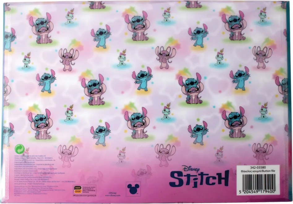 Disney Lilo és Stitch, A csillagkutya Universe A/4 irattartó tasak