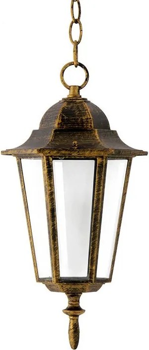 POLUX 202178 LIGURIA-LT Kültéri Függő Lámpa Patina IP43