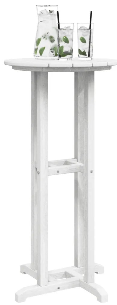 Bárasztal Fehér 55x55x107 cm HDPE