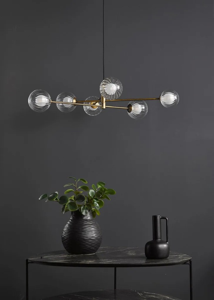 Dar Lighting modern függeszték vignette antik réz darvig0645-20