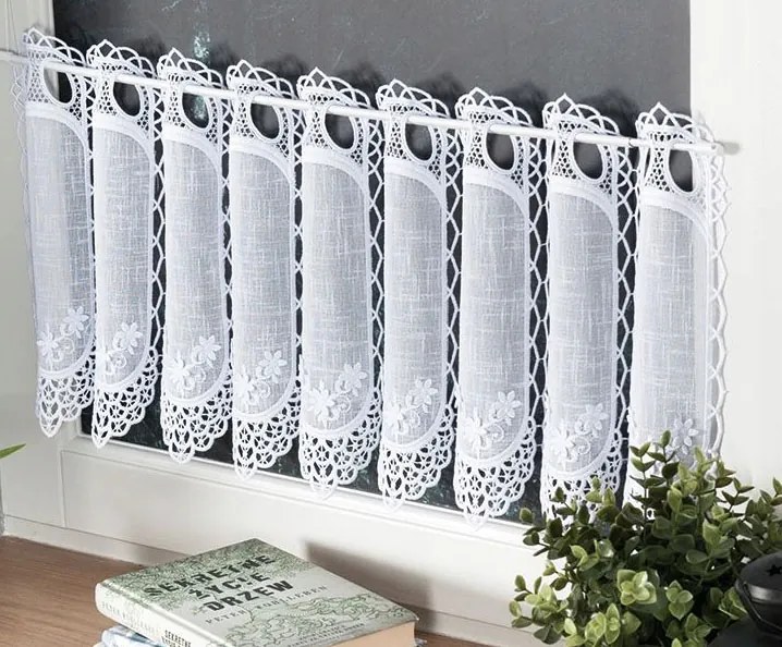 Mg Irigység 15591A batiszt Fehér hímzővászon 30cm 0,5m Ár!