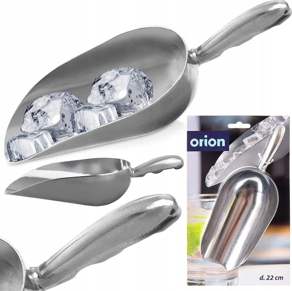 Konyhai spatula ömlesztett termékek felszedéséhez fém alumínium 200 ml