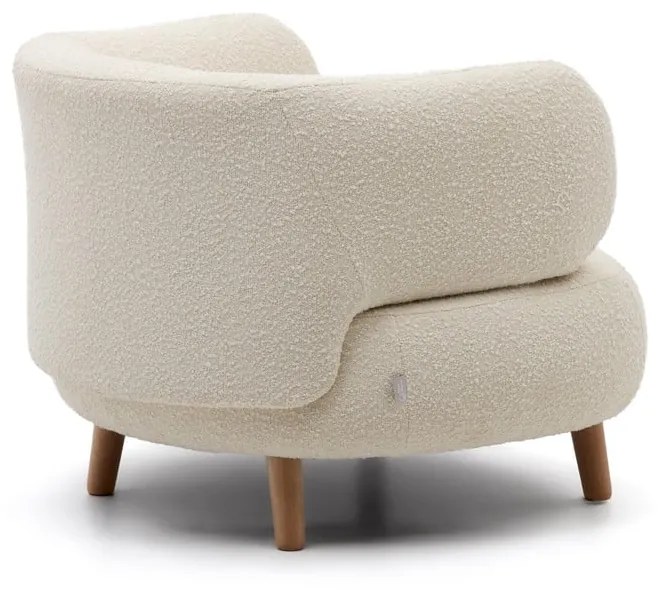 Krémszínű fotel Luisa – Kave Home