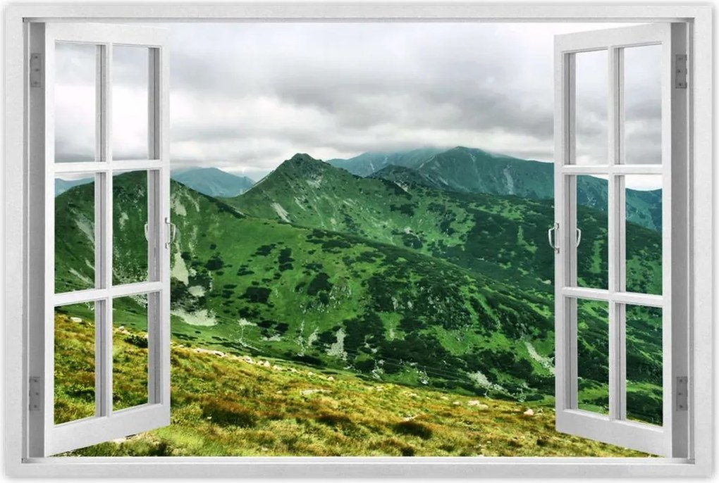 Poszterek 120x80 Tátra Lengyel hegyek Kilátás